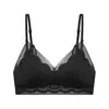 Lencería de Encaje Puro Deseo para Mujeres con Pechos Pequeños, Push-Up, Soporte Lateral del Pecho, Anticaída, Sin Costuras, Soporte Suave, Hace que los Pechos Grandes Parezcan Más Pequeños Sujetador