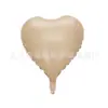 Globos de Papel de Aluminio con Forma de Corazón Iluminado y Estrella de Cinco Puntas de 18 Pulgadas para Decoración de Lugar de Fiesta de Cumpleaños