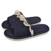 Zapatos de Luna Suaves para el Hogar Zapatos de Piso de Verano para Mujer Encaje de Gancho Dulce Corazón de Niña Zapatillas Cómodas Universales para las Cuatro Estaciones