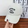 Gorra de Béisbol Bordada con Letras Versátil Estilo Coreano para Mujer, Visera Curva, Hace que la Cara Parezca Más Pequeña, Nueva Gorra de Sol Suave para Primavera y Verano para Hombres