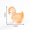 Boneca Dinossauro Colorida Nova Fofa Transfronteiriça Decorações DIY Fofas Acessórios Enfeites Pequenos para Carro Mesa