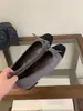 Zapatos de Ballet Nuevos Estilo 2025 con Lazo para Mujer, Mocasines Planos de Estilo Suave, Punta Redonda, Zapatos de una Sola Pieza de Boca Baja