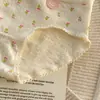 Ropa interior de algodón 7A para mujer Dulce estilo japonés de cintura media de algodón Antibacteriano para niña Nuevo estudiante Transpirable Pantalones cortos triangulares