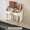 Suporte para pauzinhos Caixa de armazenamento por atacado High-end Nova cozinha Bancada Colher Talheres Dreno Rack de armazenamento Gaiola rápida Cesta Balde