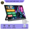 Pantalla portátil de 14/15.6/16 pulgadas Pantalla secundaria externa para Xbox/Ps5/Switch Pantalla de computadora de alta definición Lcd