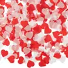 2,5cm em Formato de Coração Papel de Coração Local de Casamento Adereços para Jogar Dia dos Namorados Festa de Casamento Decoração Confete em Formato de Coração