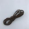 Cuerda de cuero de terciopelo de piel de ciervo de 3MM transfronteriza cuerda decorativa para mascotas tira de terciopelo de doble cara mopa tira de terciopelo desechable sombrero para el sol