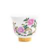 Taza Maestra de una Sola Taza Juego de Tazas Bucai Kangxi Doce Dioses de las Flores Juego de Té Antiguo Regalo de Alta Gama Juego de Tazas de Té