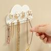 Estante de Almacenamiento de Joyas Alto Valor Estético Mini Estante de Almacenamiento para Colgar en la Pared de Joyas Multiescena Adecuado para Gancho sin Clavos
