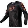 Camiseta de Manga Larga de Tallas Europeas y Americanas Transfronteriza, Ropa de Carreras Todoterreno, Versátil y Elegante, Absorbe el Sudor, Transpirable, Cómoda, Ropa para Descenso, Ropa de Ciclismo