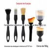 Conjunto de Pincéis Detalhados de Produto de Qualidade Transfronteiriço, Escova para Frestas com Cerdas Macias para Saída de Ar Condicionado, Escova de Limpeza para Carro, Em Estoque para Atacado