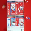 Mai Pin Stationery Auténtico Sanrio Hello Kitty Libro de Palabras Corazón Cálido Gato Kt Cuaderno de Bolsillo Portátil