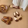 Sandalias de Estilo Francés para Mujer, Estilo Vacaciones en la Playa, Nuevas Sandalias de Cuña Verano 2026, Sandalias de Una Tira, Zapatos de Playa para Mujer