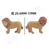 Acessórios de Modelo de Vida Selvagem de Zoológico Paisagem Miniatura Mini Animais Material DIY Cena Encolhida Ornamentos