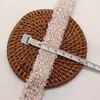 Cinturón Tejido de Tweed Colorido de Ala Ancha con Cerdas de Cepillo de Dientes, Lentejuelas Doradas de Seda, Accesorios para Ropa, Accesorios para Manualidades