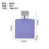 Procesamiento de Botella de Perfume Aterciopelada 50ml Botella Dispensadora de Perfume Lista para Usar Botella de Vidrio Botella Vacía Transparente Artesanía Aterciopelada