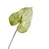 Goma suave, grulla de fuego grande, flor de palma roja artificial, flor artificial, arreglo floral artístico, arte floral espacial, accesorio de fotografía, flor de decoración de boda
