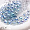Cuentas en Cuentas Cuentas de Cuerno Color Claro Cadena para Celular con Cuentas DIY Colgantes para Coche Pendientes Hechos a Mano Pulsera Joyería Brillo Hecho a Mano