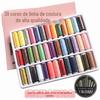 Fio de Costura Colorido de Alta Resistência para Venda por Atacado do Fabricante, Fio Especial para Máquinas de Costura Domésticas, Costura Manual e Reparo DIY Artesanato