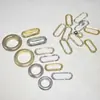 Ilhós Redondos de Cobre à Prova de Ferrugem com Garras, Ilhós Dentados Vazados de Aço Inoxidável 304, Acessórios Têxteis para Lona de Barraca