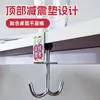 Venta Caliente al por Mayor Acero Inoxidable Gancho Colgante Ajustable para Borde de Mesa Mochila de Estudiante Tuerca Giratoria sin Taladro Gancho de Almacenamiento Fijo