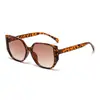 Gafas de Sol de Marco Grande para Mujer Celebridad de Internet Sensación de Alta Gama Hace que la Cara Parezca Más Pequeña Gafas de Sol Multicolor Protección UV de Verano Gafas de Sol de Protección Solar
