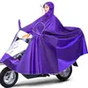 Impermeable para Vehículo Eléctrico, Estilo Padre e Hijo, Para una o Dos Personas, Poncho de Lluvia Extragrande, Protección Larga contra la Lluvia para Moto y Scooter Eléctrico, Cubre todo el Cuerpo contra Lluvia Fuerte