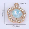Acessórios DIY Material para Pulseira Colar Flor de Ameixa de Cristal de Luxo Acessível Transfronteiriço Liga Galvanizada Venda Direta da Fábrica