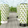 Jardín cultivo sin suelo torre de plantación de verduras invernadero multicapa azotea balcón piña soporte de plantación máquina equipo maceta inteligente