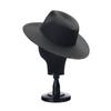 Europeo, Americano y Británico Estilo Coreano Moda Simple Sombrero de Jazz de Talla Grande para Hombre y Mujer Sombrero de Paja Tejido de Cabeza Grande para Verano Sombrilla Protección Solar