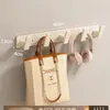 Gancho de Parede para Casacos sem Furo para Hall de Entrada, Atrás da Porta, Cabideiro de Parede, Suporte de Ganchos de Parede