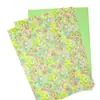 Papel de Envoltura de Flores Impermeable Material Ins Simple Popular Papel Blanco Papel de Envoltura de Flores Periódico Inglés Ramo Floral Material