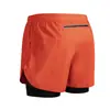 Shorts Esportivo Masculino Europeu e Americano Transfronteiriço com Forro de Camada Dupla para Treinamento de Basquete, Fitness, Corte Solto, Respirável, Secagem Rápida