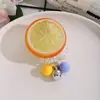 Accesorios para el Cabello de Niños Campanita de Burbujas de Frutas Lindo Dulce Cuerda de Teléfono para el Cabello Banda Elástica Diadema para Cola de Caballo