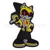 Zapatos con agujeros de la serie Sonic de dibujos animados, hebillas de zapatos, accesorios de resina de cocodrilo, flores decorativas para zapatos, accesorios de bricolaje, exclusivos transfronterizos