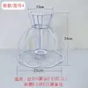 Estrutura de Hardware Francesa Moldura Europeia de Cristal Retrô Estrutura de Lâmpada DIY Feita à Mão Estrutura de Luminária de Mesa Estrutura de Lustre