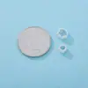 Anel de Corrida em Prata Esterlina 925 Cravejado com Guirlanda de Diamantes Contas Espaçadoras de Margarida Pulseira de Pérolas DIY Feita à Mão Colar de Contas Soltas Contas Soltas Pingente
