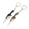 Varolante Periférico Mini Fearless Arma de Contrato Colgante Luz Cuchillo Sentinel Aleación Juguete Llavero