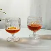Nuevo Estilo Ins Nicho Francés Alto Retro Alto Valor Hogareño Femenino Taza de Jugo Copa de Vino Vidrio Copa de Vino Tinto
