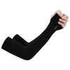Mangas de seda de hielo para protección solar de verano para hombres y mujeres, protectores de brazo con protección UV, guantes finos para conducir en verano