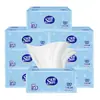 Papel de seda C&S Sun 3 capas 48 paquetes 80 hojas servilleta facial para el hogar papel higiénico asequible al por mayor