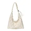 Bolso de Gran Capacidad de Moda para Mujer 2026 Nuevo Bolso Cruzado Versátil Casual Bolso de Hombro para Viajes Cotidianos Bolso de Tela Ligero