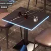 Cafetería Tienda de Té de Leche Retro Sofá de un/doble asiento Salón de Música Pequeño Bar de Vinos Cabinas de Restaurante Occidental Mesas y Sillas