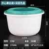 Caja de Almuerzo Desechable Engrosada Caja de Plástico para Llevar Doble Capa Engrosada Caja para Comida Rápida Caja de Almuerzo con Tapa Caja de Almuerzo Antirrobo