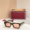Palm Jacques Lujo Diseñador Cuadrados Modernos Europeos y Americanos Gafas de Sol para Hombre y Mujer Uv400 Retro Jmm Ascari