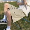 Shorts plissados de seda gelo de verão masculinos, calças esportivas da moda, calças casuais para todos os tipos de uso