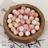 Cuentas de porcelana de dos tonos de 10 mm con patrón de dragón, cuentas redondas, cuentas sueltas, joyería hecha a mano para DIY, pulsera, collar, accesorios para enhebrar