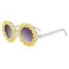 Novos Óculos de Sol Anti-UV Infantis, Óculos de Sol Fofos, Viseiras de Sol Modernas e Versáteis, Óculos Floridos da Moda para Meninas
