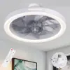 Amazon Transfronterizo Modelo Nuevo Luz de Ventilador con Control Remoto LED, Luz de Ventilador de Techo Simple con Atenuación de Tres Colores, Venta Directa del Fabricante