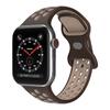 Adecuado para Correa de Apple Watch Hebilla de 8 caracteres Correa de Apple Watch Bicolor Correa para iWatch Apple Correa de reloj de silicona Apple Nike